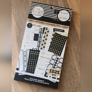 Happy Planner Know Your Worth Sticker Book
